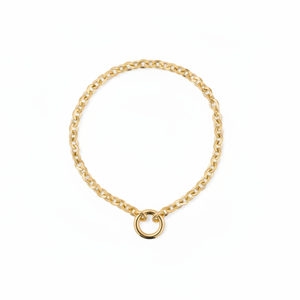 Pulsera de Cadena Rolo con Dijes, Cadena Fina y Elegante, Accesorio Duradero y con Estilo - Product Image 1