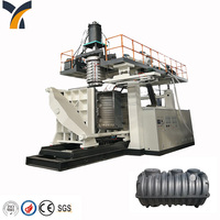 Máquina de Moldeo por Extrusión y Soplado con Enfriamiento Uniforme y Personalización para Tanques Sépticos de Plástico HDPE de 3 Capas y 3000L