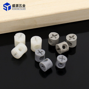Shengyuan Plastic Hammer Nuts 041 2-in-1 Connector For Cabinet Plate Connection Easy Installation - Product Image 5