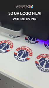 Film TPU en rouleau pour impression UV, adhésif thermofusible Goosam 0,5 mm 1 mm, blanc, 3D, UV DTF - Product Image 2