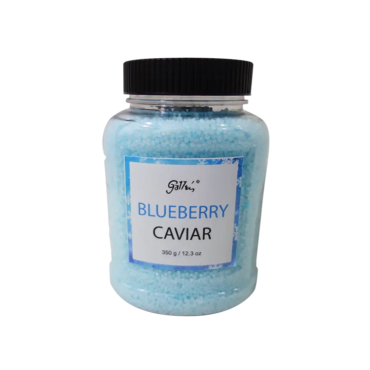 Natural Floral Green Fizzy Bath Caviar Salt Gift