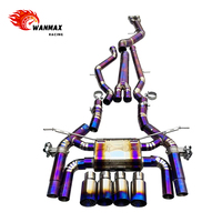 Échappement Catback à soupapes en titane haute performance pour BMW M3 G80 M4 G82 S58 avec embouts quadruples
