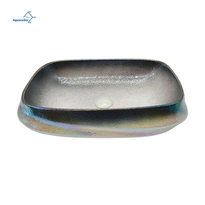 Northern Lights Galvanoplastie avec Aurora Reflections Bassin en céramique de luxe - Product Image 6