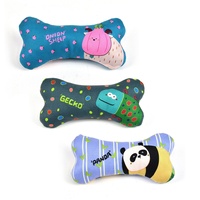 Jouet à mâcher en peluche pour chien, en forme d'os, extra-large, résistant aux morsures, pour soulager l'ennui et l'auto-entretenement