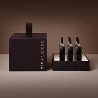 Set de Descubrimiento de Perfumes de 10 Piezas de 3/5/10 ml, Cajas de Regalo Rígidas Negras de Lujo, Empaque de Exhibición Personalizado de Lujo, Paquete de Colección