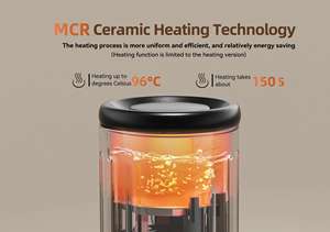 CERA + PCM03S-MAX 휴대용 커피 메이커 18g-20g 분쇄 콩 58mm 바구니 13500mAh 배터리 무선 난방 호텔 야외 자동차 - Product Image 3