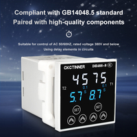 Nouveau Relais Temporisé à Affichage Numérique DH48S-S, Cycle Infini à Activation, Relais Intelligent à Retard 220V 24V