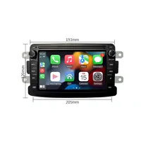 Autoradio Android pour Renault Dacia Duster Logan Sandero Lodgy Lada Xray Captur Dokker CarPlay GPS Navigation Multimédia 7" Sans Lecteur DVD