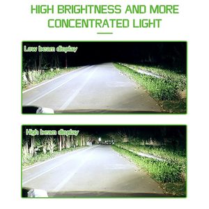 Faros <span class=keywords><strong>LED</strong></span> K5 de Alto Rendimiento de 110W, 10000Lm, 6000K, 12-24V, 9006, para Vehículos Todoterreno y Expediciones <span class=keywords><strong>4x4</strong></span> - Product Image 2