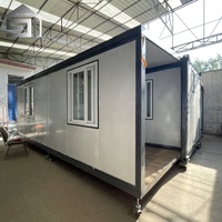 Maison en conteneur de luxe extensible de 20 pieds 40 pieds avec cuisine, salle de bain, villa moderne préfabriquée mobile, petite maison