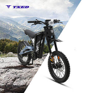 Nuevo y Popular Marco de Bicicleta Eléctrica de 7 Velocidades con Batería de Litio de 52V/20Ah, Estilo Motocicleta, 20"x3.0" y Ligero - Product Image 1