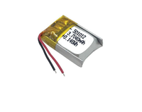 BW Rechargeable 3.7V 40mAh 501012 Lipo Batterie Avec PCM et Connecteur Fabriqué en Chine pour Batterie Bluetooth