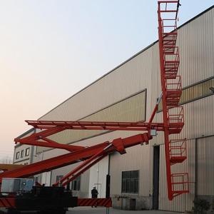 Nouvelle plateforme élévatrice à flèche sur chenilles électrique diesel télécommandée avec une hauteur de levage de 12,5 m - Product Image 3