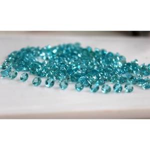 Apatite naturelle de 6 mm, 0,97 ct, couleur bleu ciel, taille ronde brillante, pierre précieuse remplie de fractures pour bijoux - Product Image 4