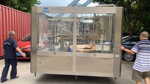 Fábrica de água mineral três em um totalmente automática completa máquina de engarrafamento de água mineral - Product Image 3