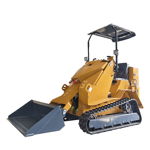 Spedizione gratuita Ce Epa Diesel benzina casa giardino cingolato internazionale Mini piccolo Skid Steer <span class=keywords><strong>Loader</strong></span> - Product Image 1
