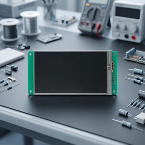 หน้าจอสัมผัส LCD Sonic 4K 2022 พร้อมไฟแบ็คไลท์ LED รองรับหน้าจอกว้าง ตู้สีน้ำเงิน/เขียว - Product Image 3