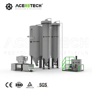 WTS Water treatment machinery water filter system for plastic recycling line