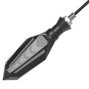 Luz Intermitente LED DRL Universal Mocell de 12V para Motocicleta, Doble Color, con Luces Intermitentes Secuenciales, para Reequipamiento/Actualización - Product Image 1