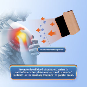 Parche analgésico con terapia magnética de infrarrojos lejanos para el dolor de hombros, cuello, cintura y piernas OEM/ODM - Product Image 4