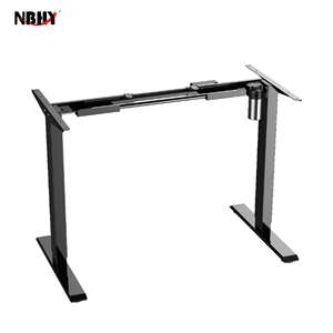 Ergonomic Modern Office Stand <b>Desk</b> Single Motor Electric Adjustable Height Convertible Table with Sit-Stand Features - Product Image 2