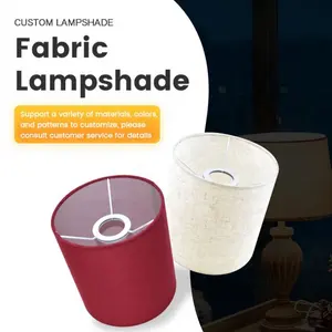 Best Selling Fabric Lampshade Hardback Customized Design Color Lamp Shade For Decoration Uses