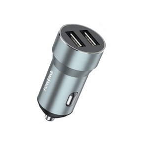 ที่ชาร์จในรถยนต์ Foneng แบบ Dual USB 2.4A ชาร์จเร็ว 2 พอร์ต สำหรับ iPhone - Product Image 1