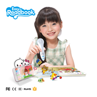 Stylo parlant éducatif intelligent pour les tout-petits et les enfants, jouets d'apprentissage, pointez et lisez avec des livres audio