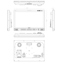 Moniteur de studio professionnel SEETEC S24 pour la diffusion, 23,8 pouces, haute luminosité, solutions personnalisées disponibles