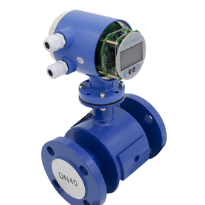 Voedselveilige sanitaire roestvrijstalen elektromagnetische flowmeter met hoge nauwkeurigheid (+/-0,5%), eenvoudig te installeren, voor vloeistoffen, model J-MAG - Product Image 5