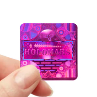 Autocollants holographiques de sécurité avec logo personnalisé, autocollants holographiques 3D ronds, étiquettes holographiques en rouleau