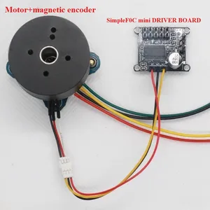 <span class=keywords><strong>Moteur</strong></span> sans balais 24V DC (BLDC) <span class=keywords><strong>à</strong></span> aimant néodyme, arbre creux, rotor externe infini, efficacité IE1, FOC, pour maison intelligente - Product Image 4