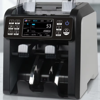 Machine de comptage de billets de banque 2 CIS, trieur de devises mixtes, compteur de billets