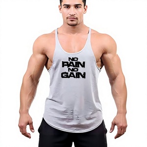 Men's Performance Running Tank <b>Top</b> Lightweight Cotton Breathable <b>Mesh</b> Sports Vest Multi Colors Gym Tank <b>Tops</b> - Product Image 1