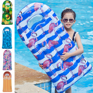Xiaolu <b>Inflatable</b> Surfboard <b>Float</b> 100x45cm With Handle For Children Swimming Pool Use - Product Image 5