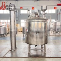 Laboratoire Eau de rose Huile essentielle Alcools de cuivre distillateur Moonshine Machine Usage domestique