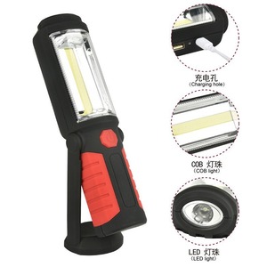 Cob <b>Work</b> <b>Light</b> 360 Degree <b>Rechargeable</b> Portable Magnetic Outdoor Lighting - Product Image 3