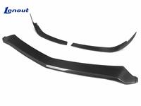 Kit carrosserie sur mesure pour Mercedes Benz AMG GT GTS, style PK, lèvre avant supérieure en fibre de carbone véritable, kit de carrosserie avant