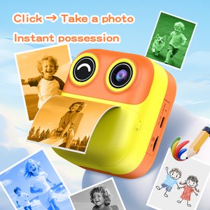 Tragbare Mini Y800 Kamera für Kinder Sofortiger Farbdruck 4800W HD-Videorekorder MP3-Spiele Geschenke Spielzeug für Kinder Druckkameras - Product Image 3