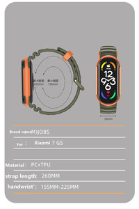 Correa de Reloj de Silicona TPU PC de Fábrica BEEFLYPOWER, Pulsera para Xiaomi Mi <span class=keywords><strong>Band</strong></span> <span class=keywords><strong>7</strong></span> - Product Image 3