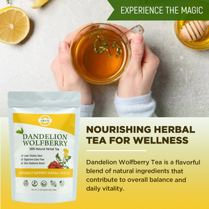 Chinaherbs Diente De León Wolfberry Tea Breath Fresh Triangle Tea Bag Crisantemo Diente De León Raíz para el cuidado del hígado - Product Image 6