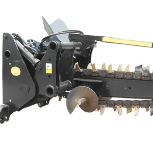 Trench Digging Pipe Laying Trench Digger chainsaw trencher for Sale