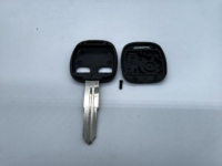 Coque de clé télécommande gauche à 2 boutons en ABS, fabriquée en Chine pour les anciennes Mitsubishi
