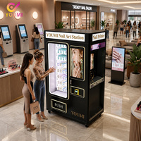 Máquina Expendedora de Impresoras de Uñas con IA de Autoservicio, Fácil Instalación y Mantenimiento, Acepta Billetes, Tarjetas, Códigos QR y Más Métodos de Pago