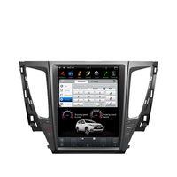 Reproductor de Radio para Auto Android con Pantalla Vertical Tesla de 12.1 Pulgadas para Mitsubishi Pajero Sport/L200 2016 2017 2018 GPS