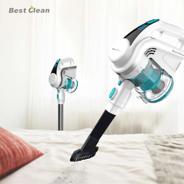 Best German Dry Household Bagless Cordless Cyclone Stick Vacuum Cleaner with HEPA Filtration Lightweight & Portable Design