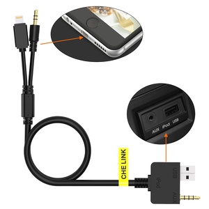 เครื่องเสียงรถยนต์3.5มม.AUXเสริมสายสำหรับHyundai KIA <span class=keywords><strong>Iphone</strong></span> 5 6 <span class=keywords><strong>6S</strong></span> 7 7S - Product Image 2
