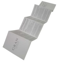 Prix compétitif, impression offset OEM, papier à écrire, dépliants, brochures, manuel d'instructions pour l'emballage