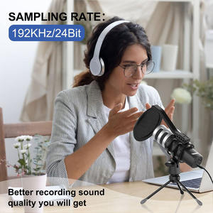 Amazons ไมโครโฟนคอนเดนเซอร์ USB,ลำโพงไฟฟ้า YDM-20ไมโคร YOTTO ZY-UD1 ZINGYOU Mic - Product Image 6