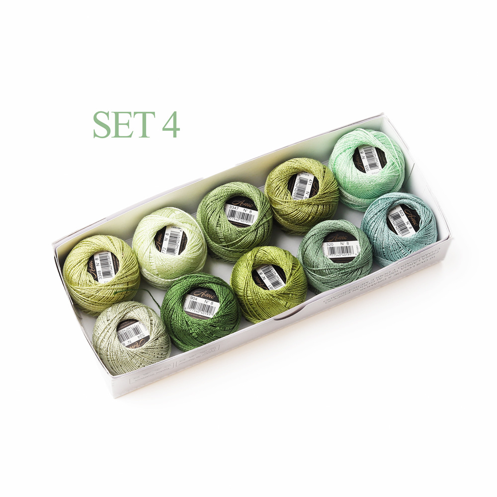 Pearl Cotton Thread Set 4